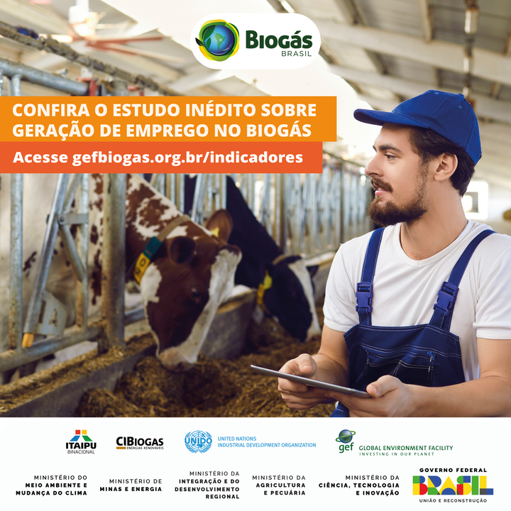 ESTUDO INÉDITO - Biogás e geração de emprego na Região Sul do Brasil 