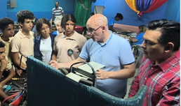 Consultores internacionales visitan Escuela Técnica "Carlos Fiol " en el estado La Guaira