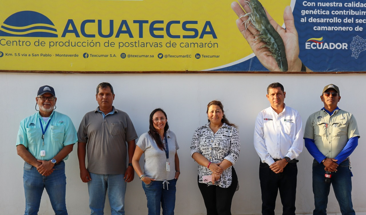 Expertos en Acuicultura de Perú se Capacitan en Ecuador en el Marco de la Cooperación Sur-Sur