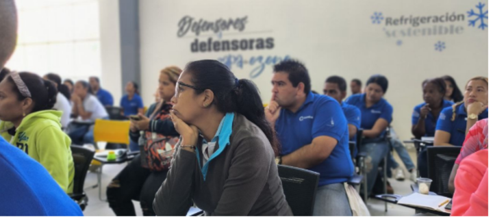 Al cumplirse un año de la creación de la Escuela Eco Industrial de Yare se han formado más de 160 personas