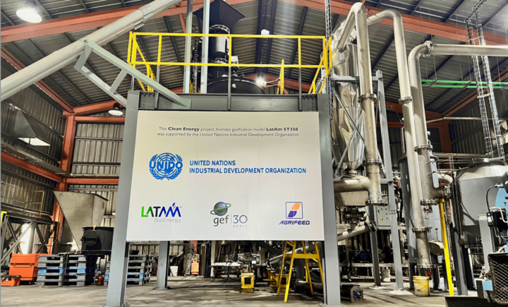La ONUDI y el FMAM apoyan proyecto en la República Dominicana que integra Inteligencia Artificial por primera vez en una planta de gasificación de biomasa