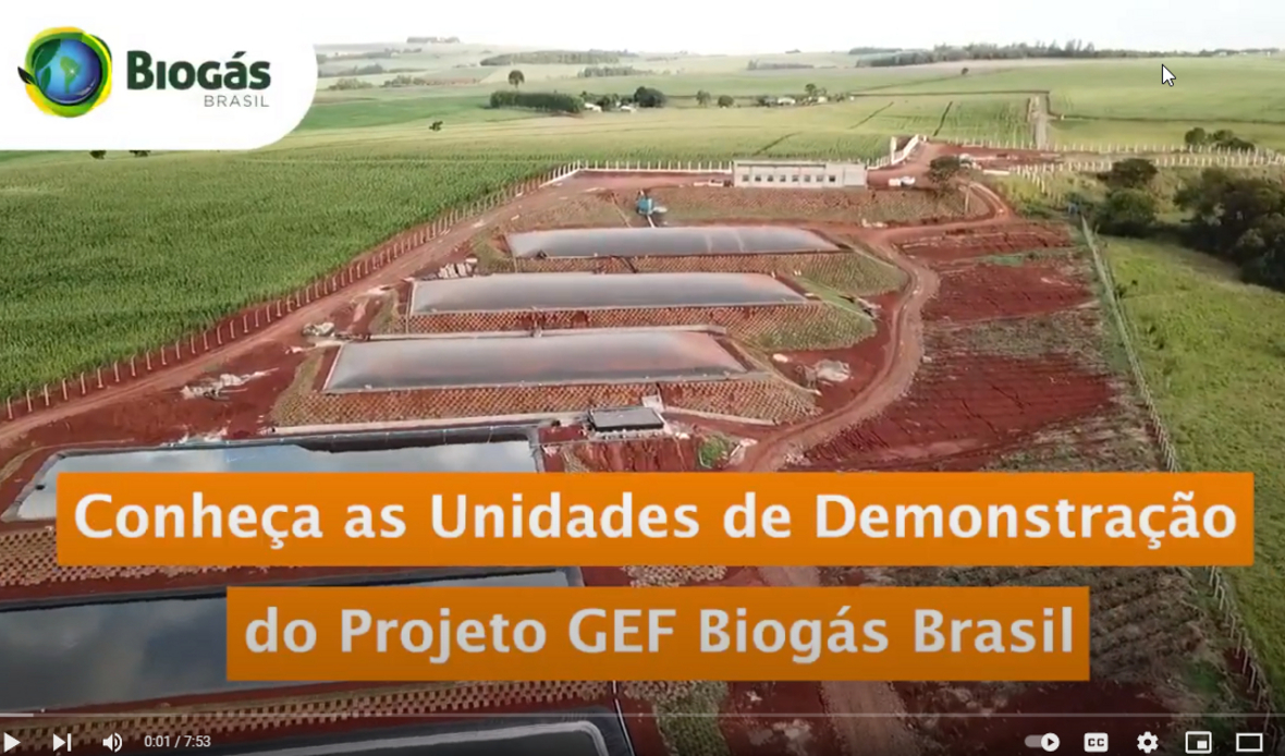 Seis plantas de biogás son mejoradas por el Proyecto Biogás Brasil del FMAM