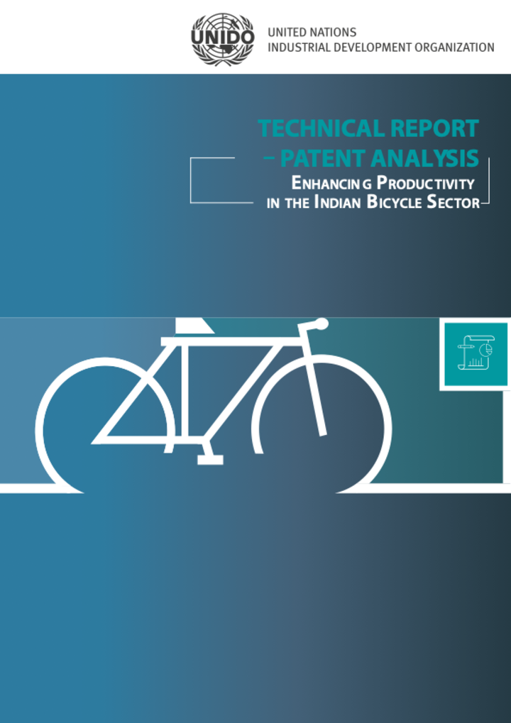 INFORME TÉCNICO ANÁLISIS DE PATENTES - MEJORA DE LA PRODUCTIVIDAD EN EL SECTOR DE LA BICICLETA EN LA INDIA