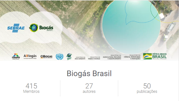 Comunidad digital de Biogás Brasil