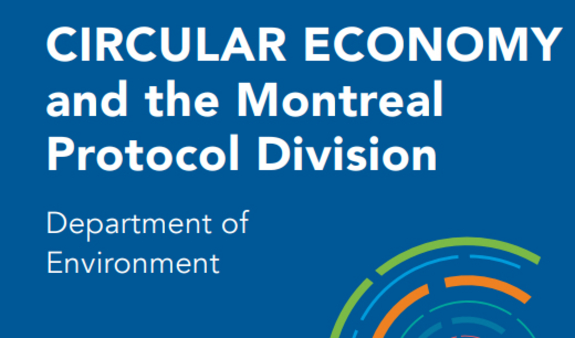 ECONOMÍA CIRCULAR y la División del Protocolo de Montreal 