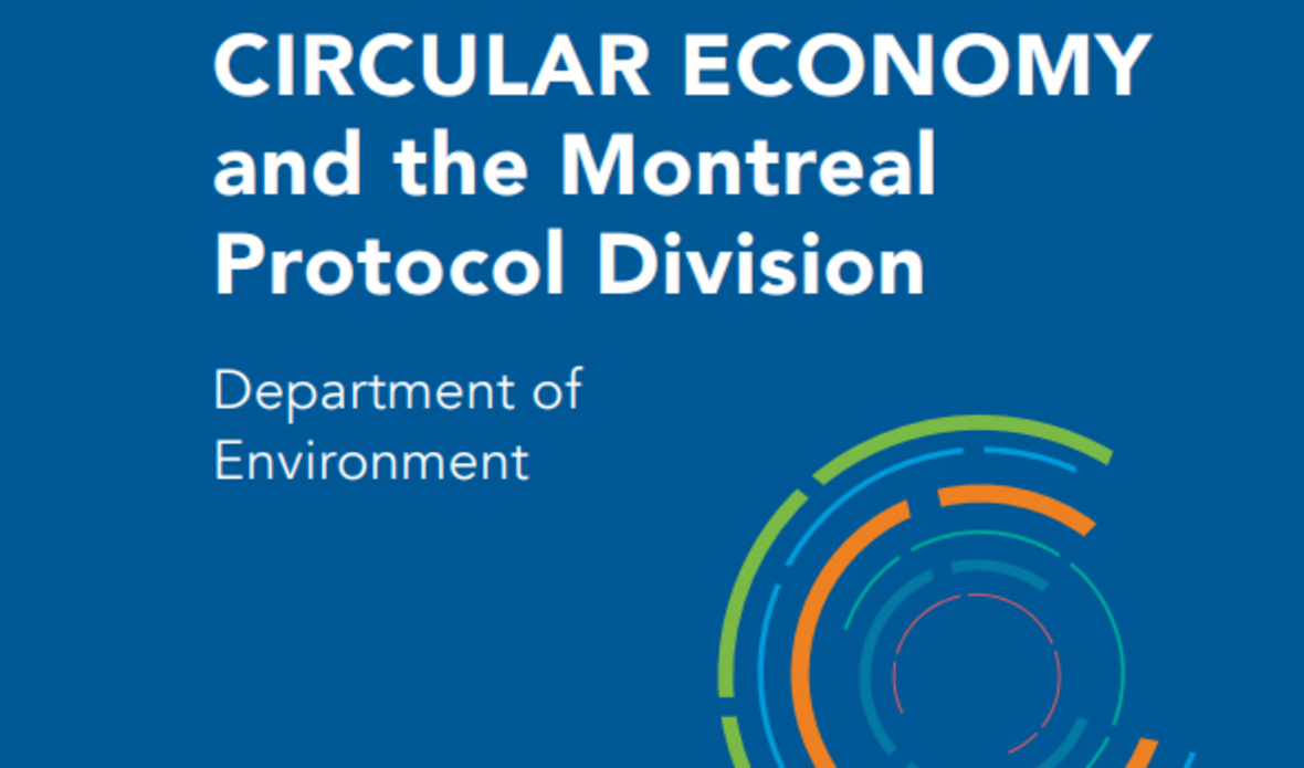 La economía circular y la División del Protocolo de Montreal