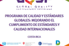 Programa de calidad y estándares globales: Mejorando el cumplimiento de estándares y calidad internacionales (GQSP)