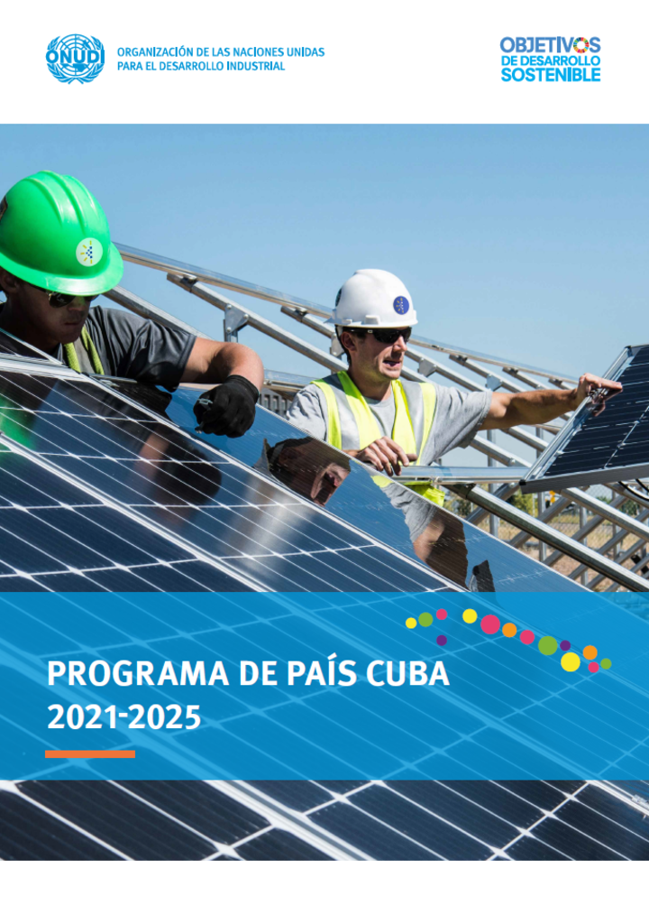 Programa de País Cuba 2021 - 2025