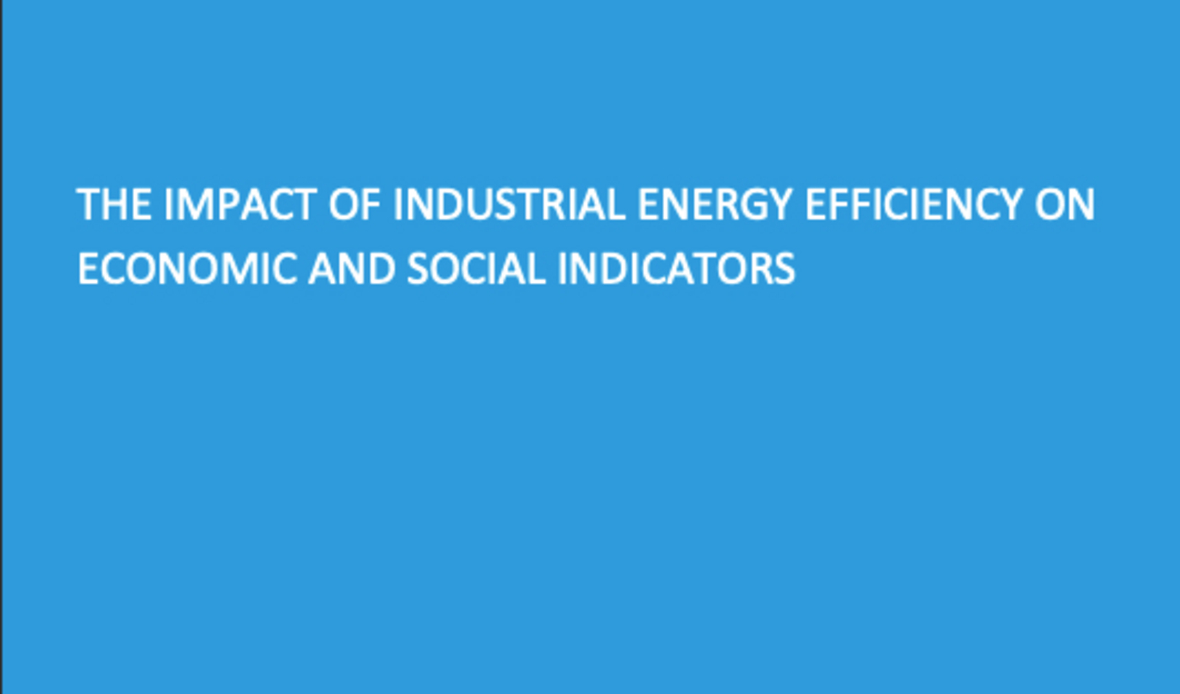 El impacto de la eficiencia energética industrial en los indicadores económicos y sociales