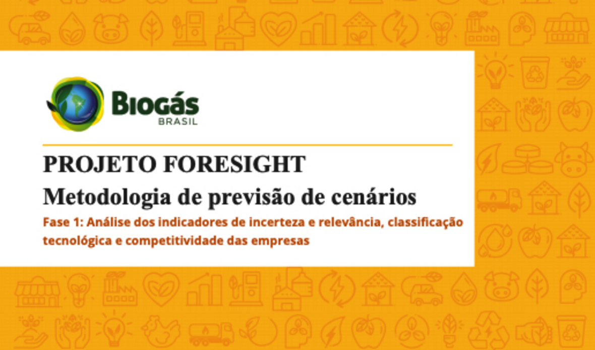 Proyecto de Prospectiva: Estudio de los Índices de Incertidumbre y Relevancia para el desarrollo de equipos y servicios para el sector del Biogás en el Estado de Paraná